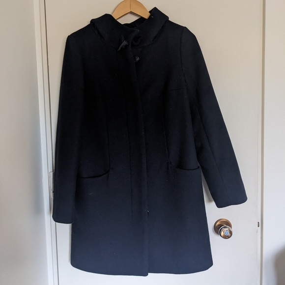 Babaton Pearce Navy Coat Wool - Picture 2 of 14